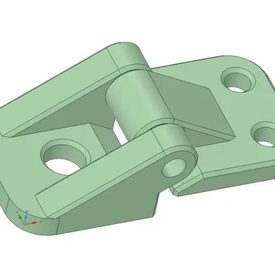 Bản lề in 3D tiện lợi sử dụng bu lông M3x25 cực kỳ chắc chắn