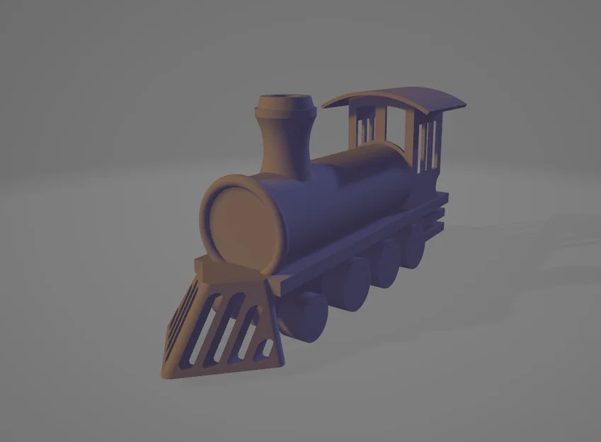 Mô hình đầu tàu xe lửa 3D cho người khiếm thị - Image 1