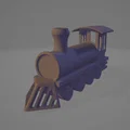 Mô hình đầu tàu xe lửa 3D cho người khiếm thị - Thumbnail 1