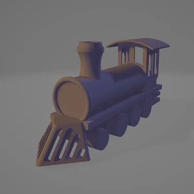 Mô hình đầu tàu xe lửa 3D cho người khiếm thị