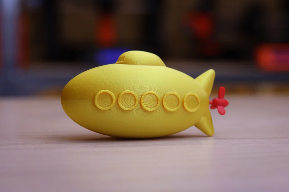 Mô hình Tàu ngầm (Submarine) in 3D hỗ trợ xúc giác - Image 1
