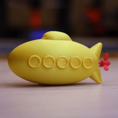 Mô hình Tàu ngầm (Submarine) in 3D hỗ trợ xúc giác