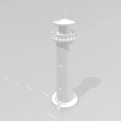 Mô hình 3D Ngọn hải đăng - Công cụ xúc giác cho người khiếm thị