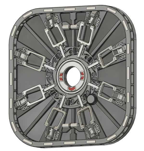 Nắp Cửa Trạm Vũ Trụ (Common Berthing Mechanism) - Image 2