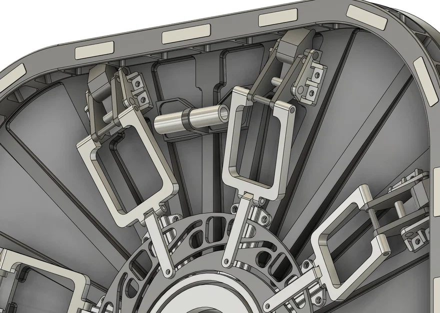 Nắp Cửa Trạm Vũ Trụ (Common Berthing Mechanism) - Image 3