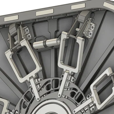 Nắp Cửa Trạm Vũ Trụ (Common Berthing Mechanism)