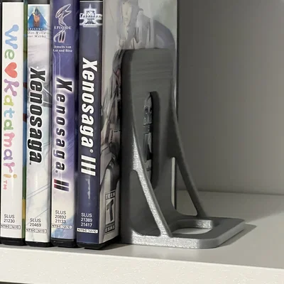 Kẹp giữ đĩa game và sách (Book End Stopper) in 3D gọn gàng