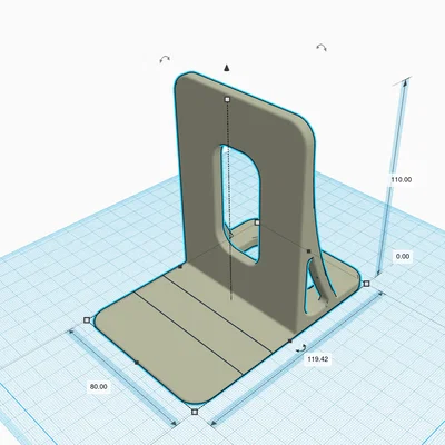Kẹp giữ sách (Book End) phiên bản dài in 3D tiện lợi