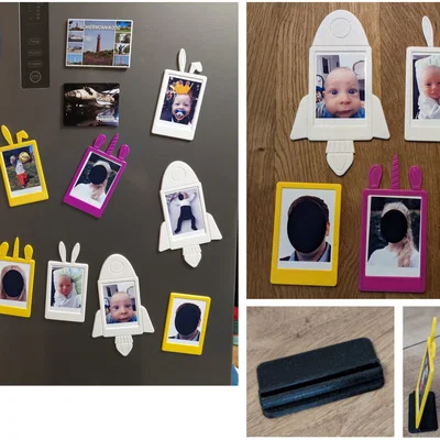 Khung ảnh Instax Mini gắn nam châm cho tủ lạnh