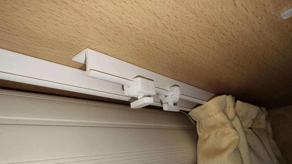 Chặn thanh rèm cho T-Rails (Curtain Rail Stopper điều chỉnh) - Image 2