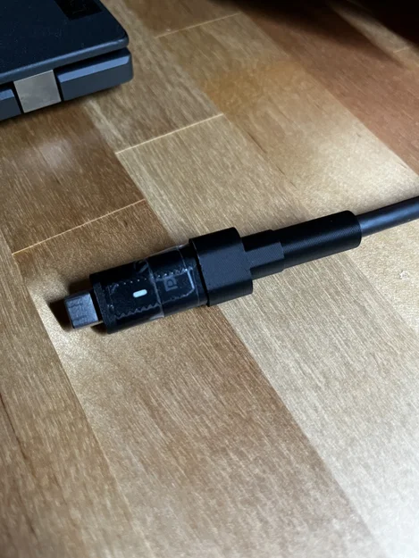 Ốp bảo vệ đầu cáp USB-C cho Dell WD19 Dock (Cable Guard) - Image 1