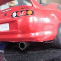 Ống xả 3D cho xe mô hình Tamiya TT02 1:10 - Tăng độ chất cho xế cưng - Thumbnail 1