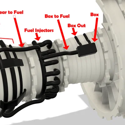Ống Dẫn Cho Jet Engine (Jet Engine Pipes)