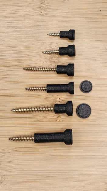 Móc treo 3D che đầu vít cực thẩm mỹ - Giải pháp treo đồ gọn gàng - Image 1