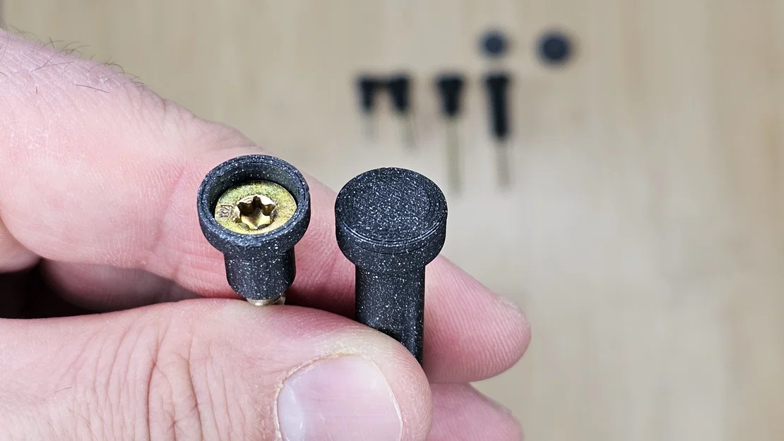 Móc treo 3D che đầu vít cực thẩm mỹ - Giải pháp treo đồ gọn gàng - Image 3