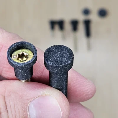 Móc treo 3D che đầu vít cực thẩm mỹ - Giải pháp treo đồ gọn gàng