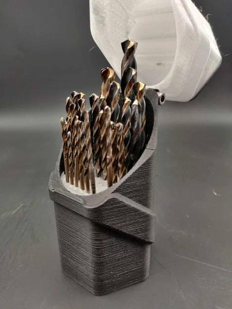 Hộp sắp xếp mũi khoan (Drill bit organizer) - Image 3