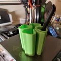 Ống cắm bút hình cỏ ba lá Lucky Shamrock 3D - Thiết kế độc đáo - Thumbnail 1