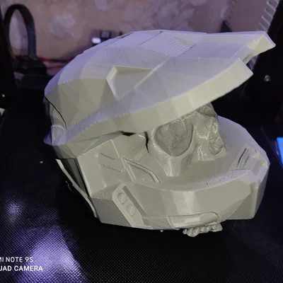 Mô hình mũ Master Chief Halo kết hợp đầu lâu Mexico độc đáo