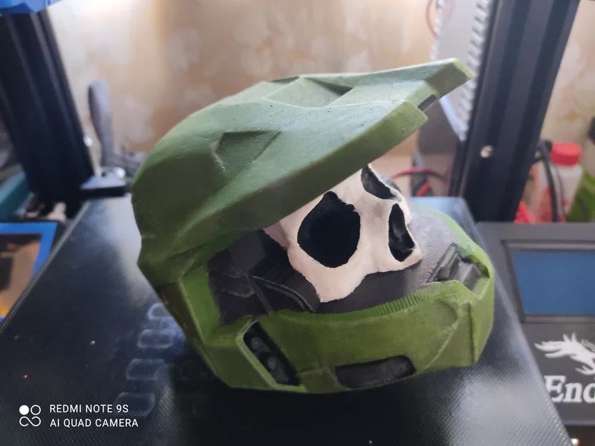Mô hình mũ Master Chief Halo kết hợp đầu lâu Mexico độc đáo - Image 4