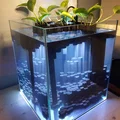 Cột đá basalt hình học trang trí cho bể cá/aquarium - Thumbnail 2