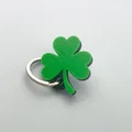Móc khóa cỏ ba lá (Clover Keychain) in 3D may mắn, tinh tế - Thumbnail 2