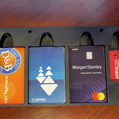 Hộp sắp xếp thẻ dạng hộp mỏng (Credit Card Box Organizer)