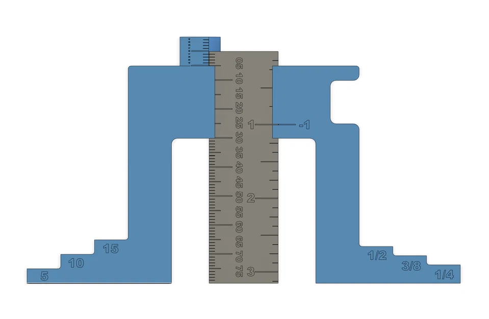 Thước đo chiều cao & Setup Block (Metric và Imperial) - Image 2
