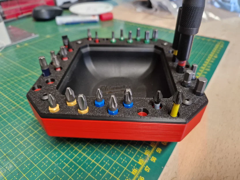 Khung giữ mũi vít 3D cho khay Milwaukee Packout tiện dụng - Image 1