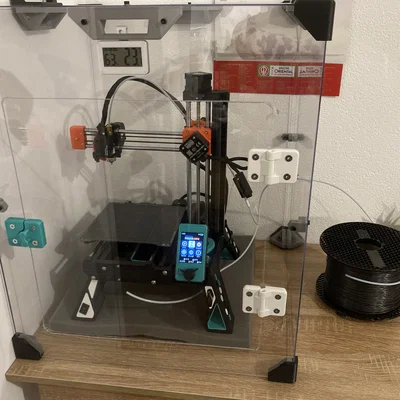 Enclosure Prusa Mini tối giản, tiết kiệm (plexiglass 2mm, M4)