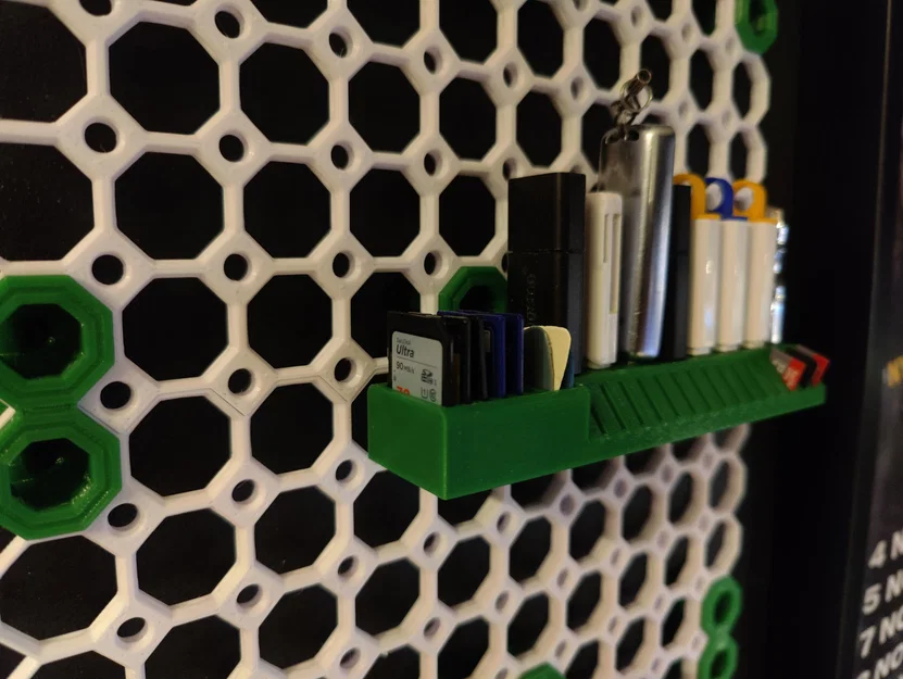 Khay 3D đựng USB, thẻ nhớ SD cho hệ thống Multiboard cực gọn - Image 1