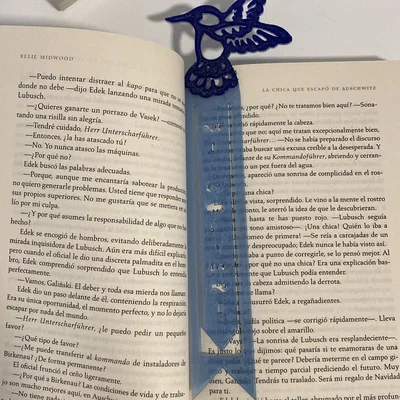 Kẹp sách hình chim Colibri (Marcador de libro) in 3D đẹp mắt