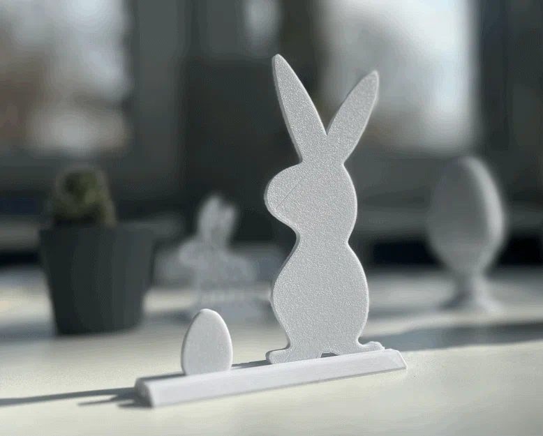Thỏ Phục Sinh (Easter Bunny) – đồ trang trí hiện đại - Image 1