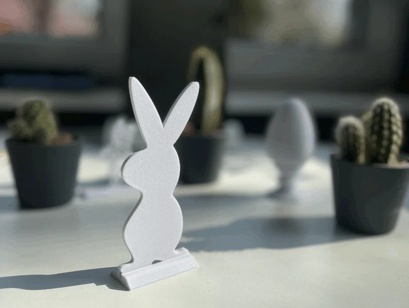 Thỏ Phục Sinh (Easter Bunny) – đồ trang trí hiện đại - Image 2