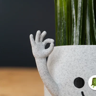 Chậu OK Hand Sitting Pot