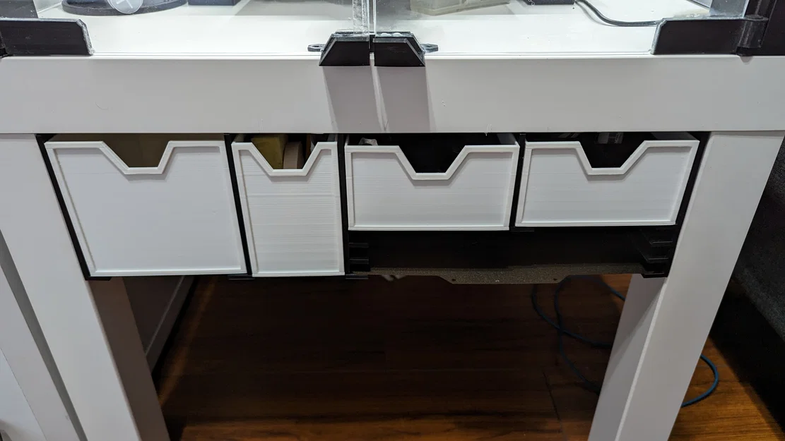 Bộ ngăn kéo lắp dưới bàn LACK Ikea: Giải pháp lưu trữ thông minh - Image 1