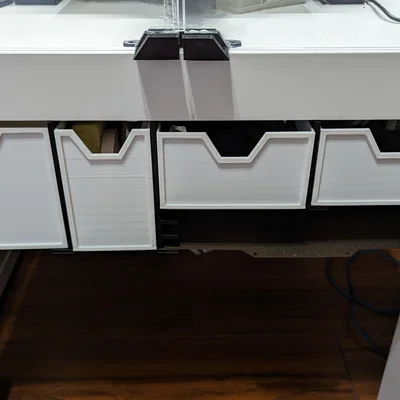 Bộ ngăn kéo lắp dưới bàn LACK Ikea: Giải pháp lưu trữ thông minh