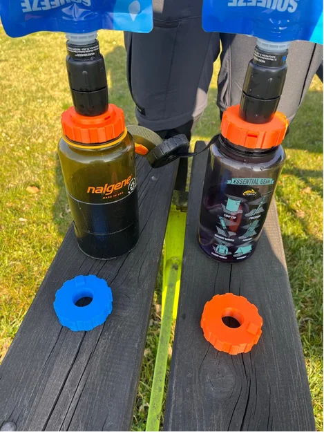 Ngàm chuyển đổi lọc nước Sawyer cho bình Nalgene và Helikon - Image 1