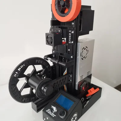 The Recreator 3D Vertigo by MZ3D.it - Biến vỏ chai nhựa thành sợi in 3D
