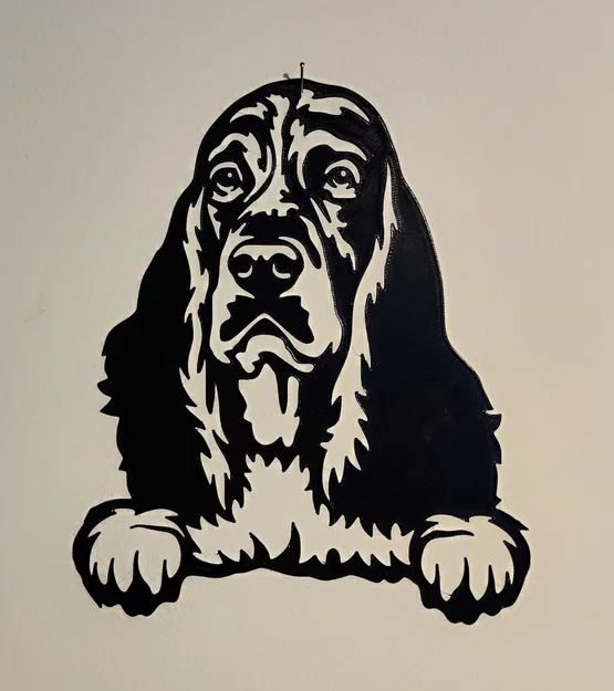 Tranh treo tường nghệ thuật hình chó English Springer Spaniel - Image 1