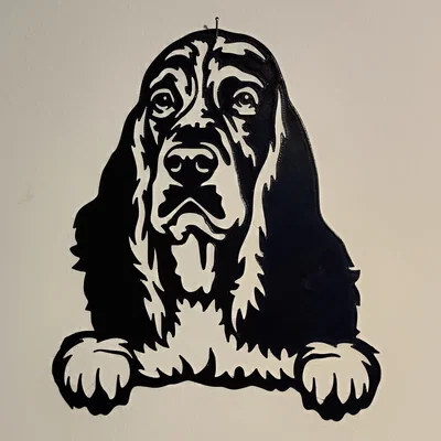 Tranh treo tường nghệ thuật hình chó English Springer Spaniel