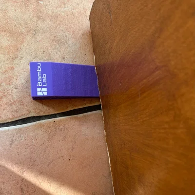 Chèn cửa logo Bambu Lab (Doorstop/Door Stopper/Wedge/Jam/Holder/Prop/Chock)