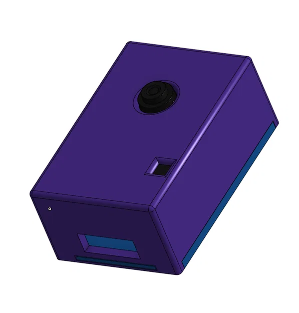 Vỏ ESP32 CAM chừa chỗ đầu nối USB-C (không cần ốc) - Image 1