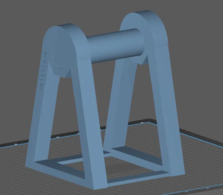 Giá đỡ cuộn nhựa 1kg đơn giản cho máy in 3D (Không cần support) - Image 1