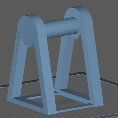 Giá đỡ cuộn nhựa 1kg đơn giản cho máy in 3D (Không cần support)