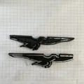 Logo đại bàng Moto Guzzi in 3D thay thế cho thùng hành lý xe mô tô - Thumbnail 3