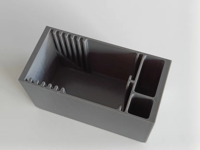 Hệ hộp lưu trữ console trung tâm VW ID.4 (1/3 bút) – Storage Box System - Image 1