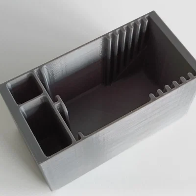 Hệ hộp lưu trữ console trung tâm VW ID.4 (1/3 bút) – Storage Box System
