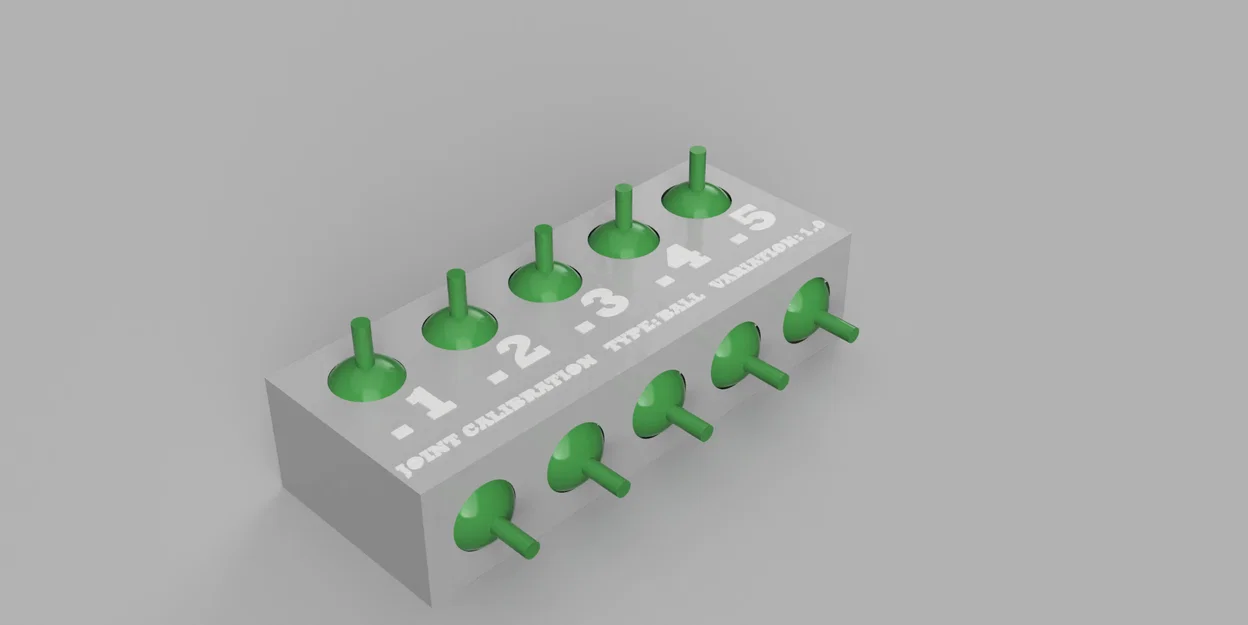 Mô hình hiệu chuẩn khớp cầu 3D (Ball Joint Calibration) - Print in Place - Image 2