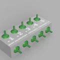Mô hình hiệu chuẩn khớp cầu 3D (Ball Joint Calibration) - Print in Place - Thumbnail 2